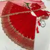 ZF 204 Red Color Faux Georgette Heavy Embroidery Sequence Work Lehenga Choli Wedding, Party, Events Etc. Expected Delivery 4-6 Working Days 1899/- | Bollywood Lehenga, Creative Lehenga, Designer Lehenga, Embroidered Lehenga, Lehenga, Party Wear Lehenga