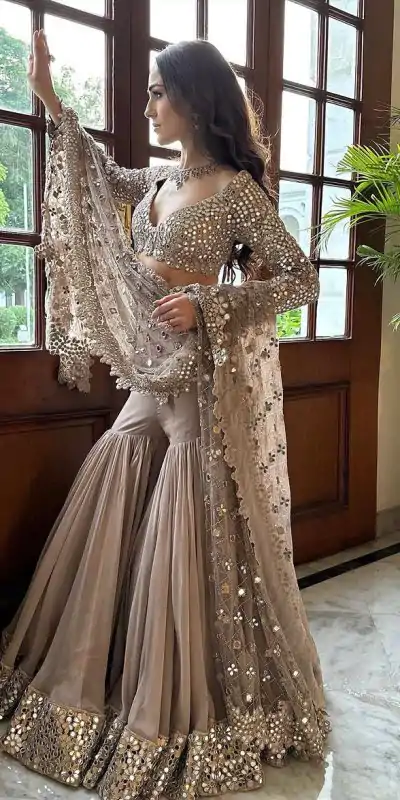 RTC 5730 Light Pink Color Georgette Thread Sequence Salwar Suit Wedding, Party, Festive, Events Etc. Expected Delivery 4-6 Working Days @2349/- | Jump Suits, Casual Suits, Creative suits, Designer Suits, Palazzo Suits, Party Wear Suits, Patiala Suits, Salwar suit, Straight Suits