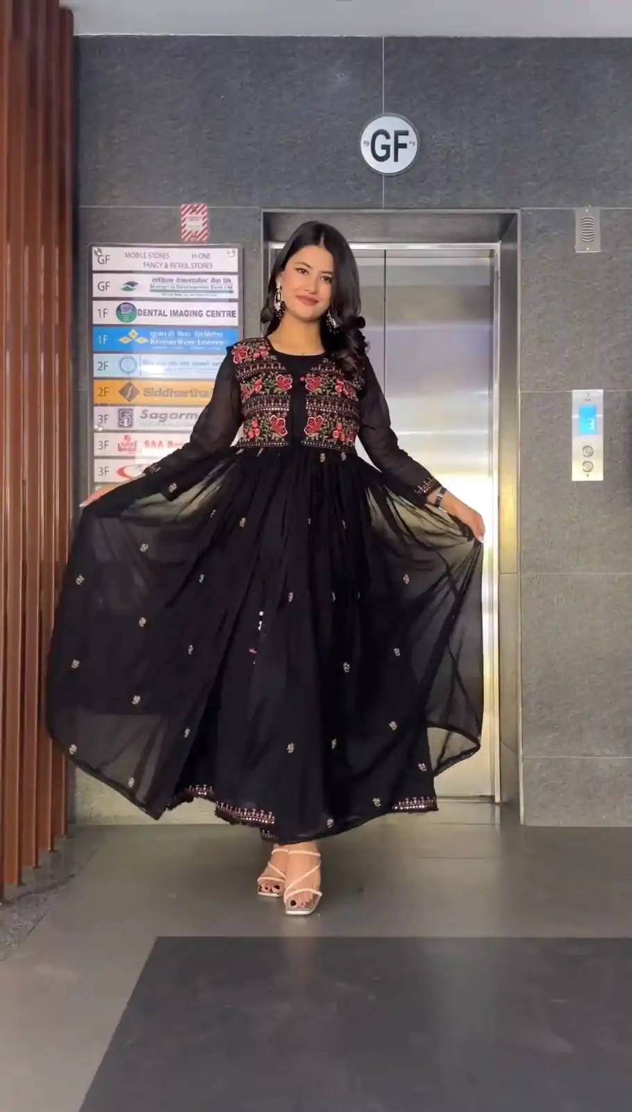 RTC 5714 Black Color Foix Georgette Thread Sequence Salwar Suit Wedding, Party, Festive, Events Etc. Expected Delivery 4-6 Working Days @2199/- | Casual Suits, Creative suits, Designer Suits, Palazzo Suits, Party Wear Suits, Patiala Suits, Salwar suit, Straight Suits