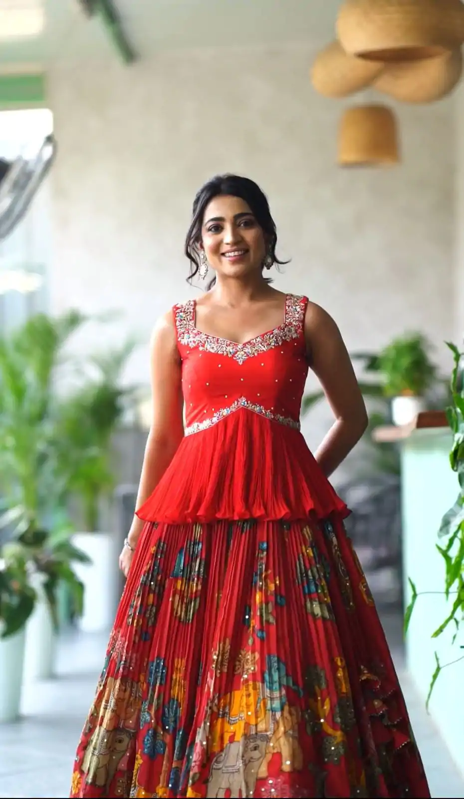 PC 372 Red Color Chinon Embroidery Thread Work Lehenga Choli Casual, Party Wear, Events, Festivals Wear Expected Delivery 4-6 Working Days @2149/- | Bollywood Lehenga, Creative Lehenga, Designer Lehenga, Embroidered Lehenga, Lehenga, Party Wear Lehenga