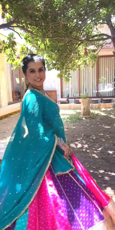 Ram 024 Blue Color Georgette Mirror Less khadi Print Lehenga Choli Casual, Wedding, Festive, Events Expected Delivery 4-6 Working Days @2649/- | Bollywood Lehenga, Creative Lehenga, Designer Lehenga, Embroidered Lehenga, Lehenga, Party Wear Lehenga