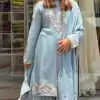 RTC 473 Blue Color Foix Georgette Thread Sequence Work Salwar Suit Wedding, Party, Festive, Events Etc. Expected Delivery 4-6 Working Days @2099/ | Jump Suits, Casual Suits, Creative suits, Designer Suits, Palazzo Suits, Party Wear Suits, Patiala Suits, Salwar suit, Straight Suits