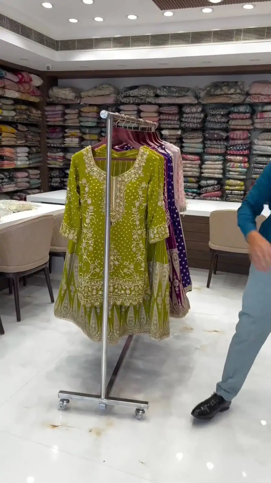 RTC 5723 Mehndi Color Georgette Thread Sequence Salwar Suit Wedding, Party, Festive, Events Etc. Expected Delivery 4-6 Working Days @2549/- | Jump Suits, Casual Suits, Creative suits, Designer Suits, Palazzo Suits, Party Wear Suits, Patiala Suits, Salwar suit, Straight Suits