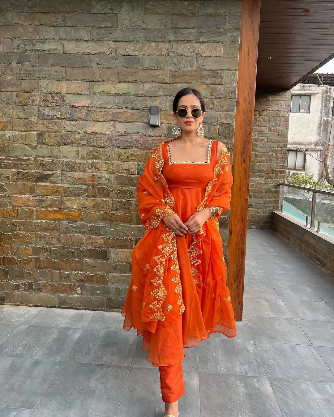RTC 5625(A) Orange Color Georgette Coin Lace Border Salwar Suit Wedding, Party, Festive, Events Etc. Expected Delivery 4-6 Working Days @1899/- | Jump Suits, Casual Suits, Creative suits, Designer Suits, Palazzo Suits, Party Wear Suits, Patiala Suits, Salwar suit, Straight Suits