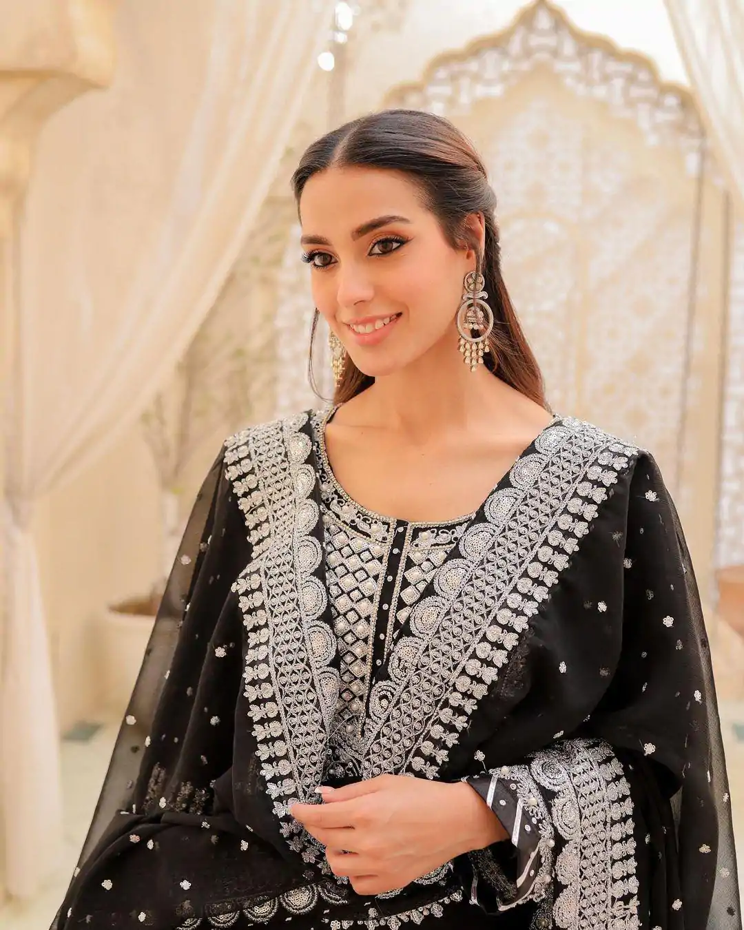 RTC 5766 Black Color Georgette Thread With Sequence Lehenga Choli Wedding, Party, Festive, Events Etc.   Expected Delivery 4-6 Working Days @2999/- | Bollywood Lehenga, Creative Lehenga, Designer Lehenga, Embroidered Lehenga, Lehenga, Party Wear Lehenga