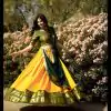 LNB 2001 Mustard Color Peaceful Kanchipuram Zari Weaving Lehenga Choli Wedding, Festive, Events Expected Delivery 4-6 Working Days@2199/- Only | Bollywood Lehenga, Creative Lehenga, Designer Lehenga, Embroidered Lehenga, Lehenga, Party Wear Lehenga