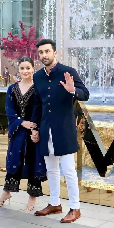 LG 1748 Navy Blue Alia Batt Ranbir Kapoor Velvet Party Wear Sharara Suit Wedding, Party, Festive, Events Etc.4-6 Working Days@ 2099/- only | Jump Suits, Casual Suits, Creative suits, Designer Suits, Palazzo Suits, Party Wear Suits, Patiala Suits, Salwar suit, Straight Suits