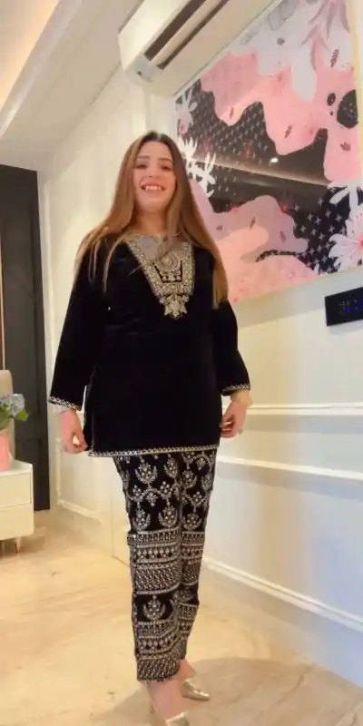 RTC 5775 Black  Color Georgette Embroidery Sequence Salwar Suit Casual, Wedding, Party, Festive, Events . 4-6 Working Days @2149/- only  | Jump Suits, Casual Suits, Creative suits, Designer Suits, Palazzo Suits, Party Wear Suits, Patiala Suits, Salwar suit, Straight Suits