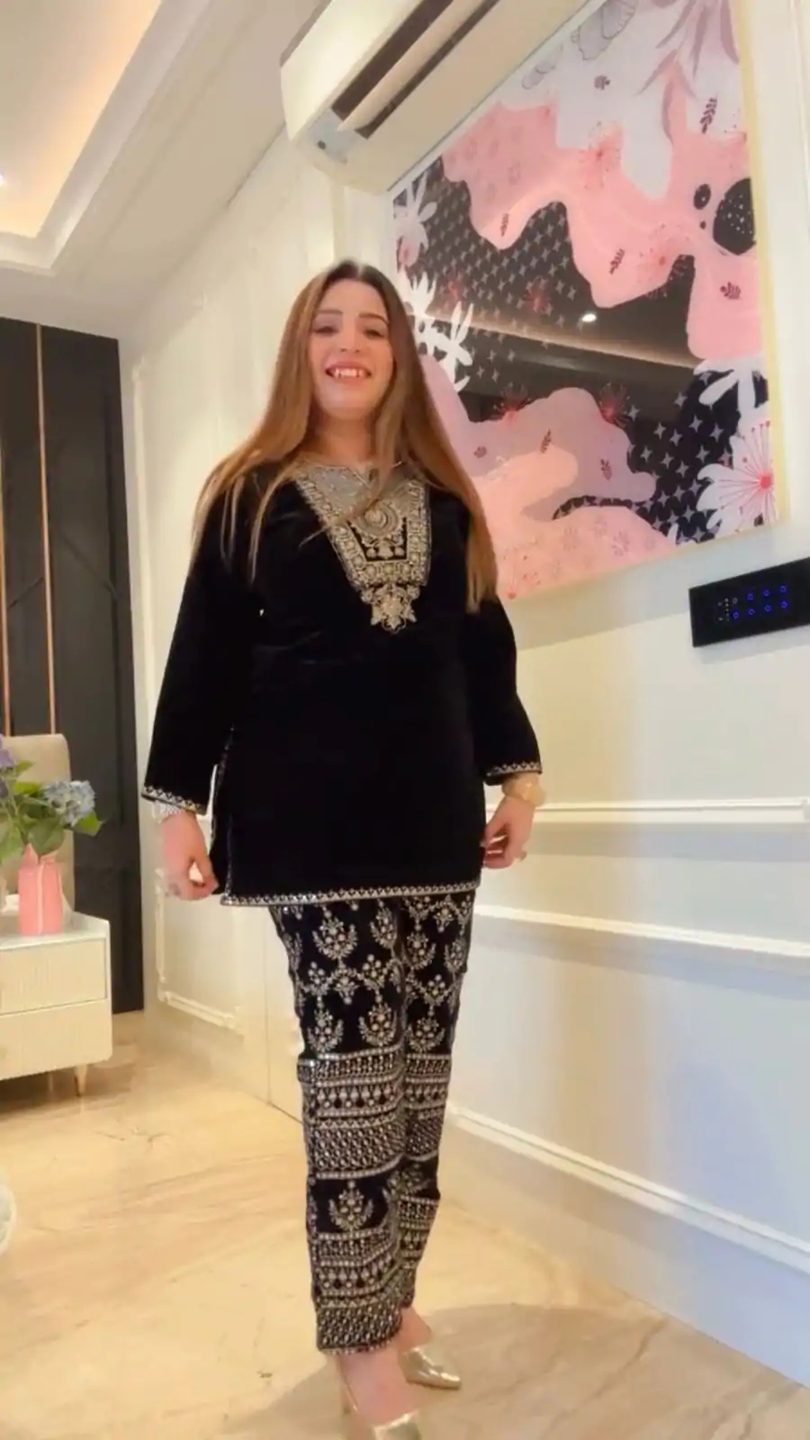 RTC 5775 Black  Color Georgette Embroidery Sequence Salwar Suit Casual, Wedding, Party, Festive, Events . 4-6 Working Days @2149/- only  | Jump Suits, Casual Suits, Creative suits, Designer Suits, Palazzo Suits, Party Wear Suits, Patiala Suits, Salwar suit, Straight Suits