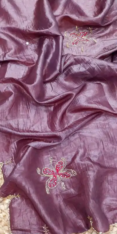 SSS 533 Pink Color fabric having handwork With Work Saree Casual, Party Wear, Wedding, Events Etc.4-6 Working Days@ 2150/- only | Bollywood Sarees, Creative Sarees, Designer Sarees, Embroidered Sarees, Ethnic Saree, Modern Digital sarees, Party Wear Sarees, Sarees