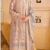 FC 1140 Light Grey Color Fox Georgette With Embroidery Sequence With Moti Salwar Suit , Wedding, Party, Festive, Events Etc.4-6 Working Days@ 2399/-only | Jump Suits, Casual Suits, Creative suits, Designer Suits, Palazzo Suits, Party Wear Suits, Patiala Suits, Salwar suit, Straight Suits