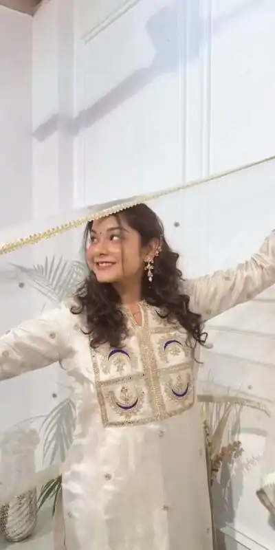 ZSR 3105 White VI Chitra Silk With Heavy Coding Embroidery Sequence Work Salwar Suit , Wedding, Party, Festive, Events Etc.4-6 Working Days@ 1899/-only | Jump Suits, Casual Suits, Creative suits, Designer Suits, Palazzo Suits, Party Wear Suits, Patiala Suits, Salwar suit, Straight Suits