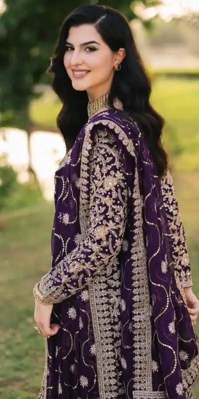 SRK 5238 Violet Color Faux Georgette With Embroidery Sequence With Beads Work Salwar Suit , Wedding, Party, Festive, Events Etc.4-6 Working Days@ 2399/-only | Jump Suits, Casual Suits, Creative suits, Designer Suits, Palazzo Suits, Party Wear Suits, Patiala Suits, Salwar suit, Straight Suits