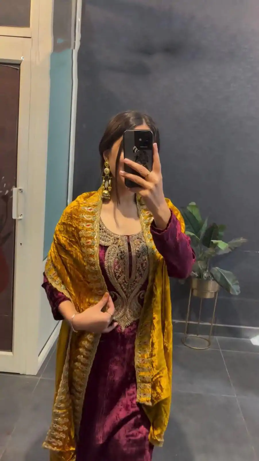 ZSR 3095 Marron Color Velvet With Heavy Embroidery Sequence Salwar Suit Casual, Wedding, Party, Festive, Events Etc.4-6 Working Days@ 1999/-only  | Jump Suits, Casual Suits, Creative suits, Designer Suits, Palazzo Suits, Party Wear Suits, Patiala Suits, Salwar suit, Straight Suits