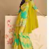 FC 5541 Mustad Yellow Color chinon Print Silk with Dall Crepe Sharara Suit Wedding, Party, Festive, Events Etc.  Expected Delivery 4-6 Working Days @2099/- | Jump Suits, Casual Suits, Creative suits, Designer Suits, Palazzo Suits, Party Wear Suits, Patiala Suits, Salwar suit, Straight Suits