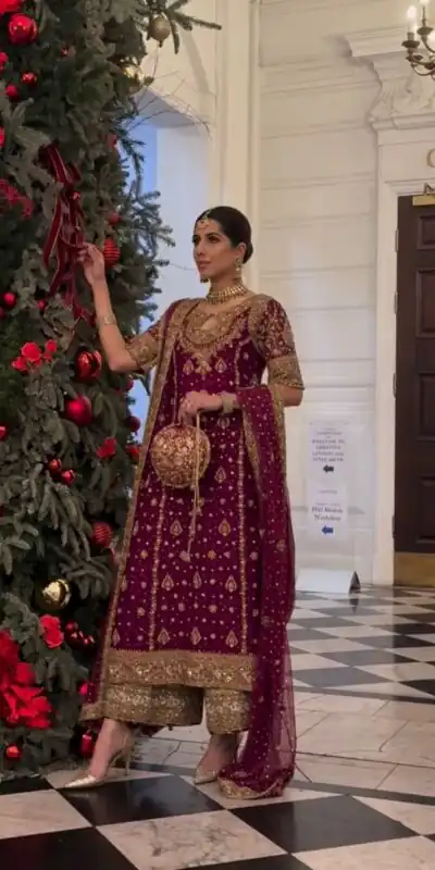SRK 5231 Red Color Pure Chinnon Silk With Embroidery Sequence Work Salwar Suit Casual, Wedding, Party, Festive, Events Etc.4-6 Working Days@ 2699/-only | Jump Suits, Casual Suits, Creative suits, Designer Suits, Palazzo Suits, Party Wear Suits, Patiala Suits, Salwar suit, Straight Suits