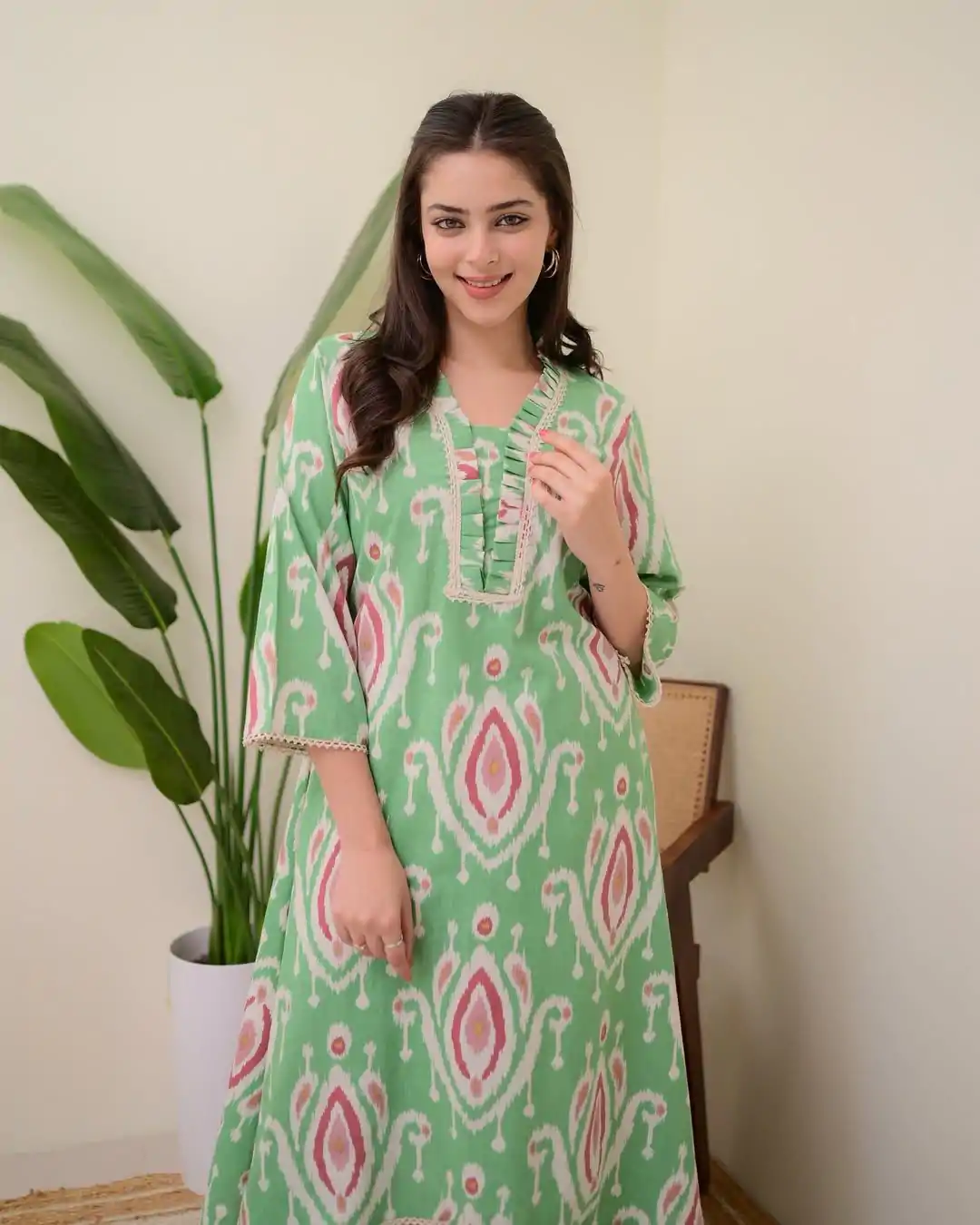 MF 752 Green Color Rayon Wood With Print Salwar Suit Casual, Wedding, Party, Festive, Events Etc.4-6 Working Days@ 1549/-only | Jump Suits, Casual Suits, Creative suits, Designer Suits, Palazzo Suits, Party Wear Suits, Patiala Suits, Salwar suit, Straight Suits