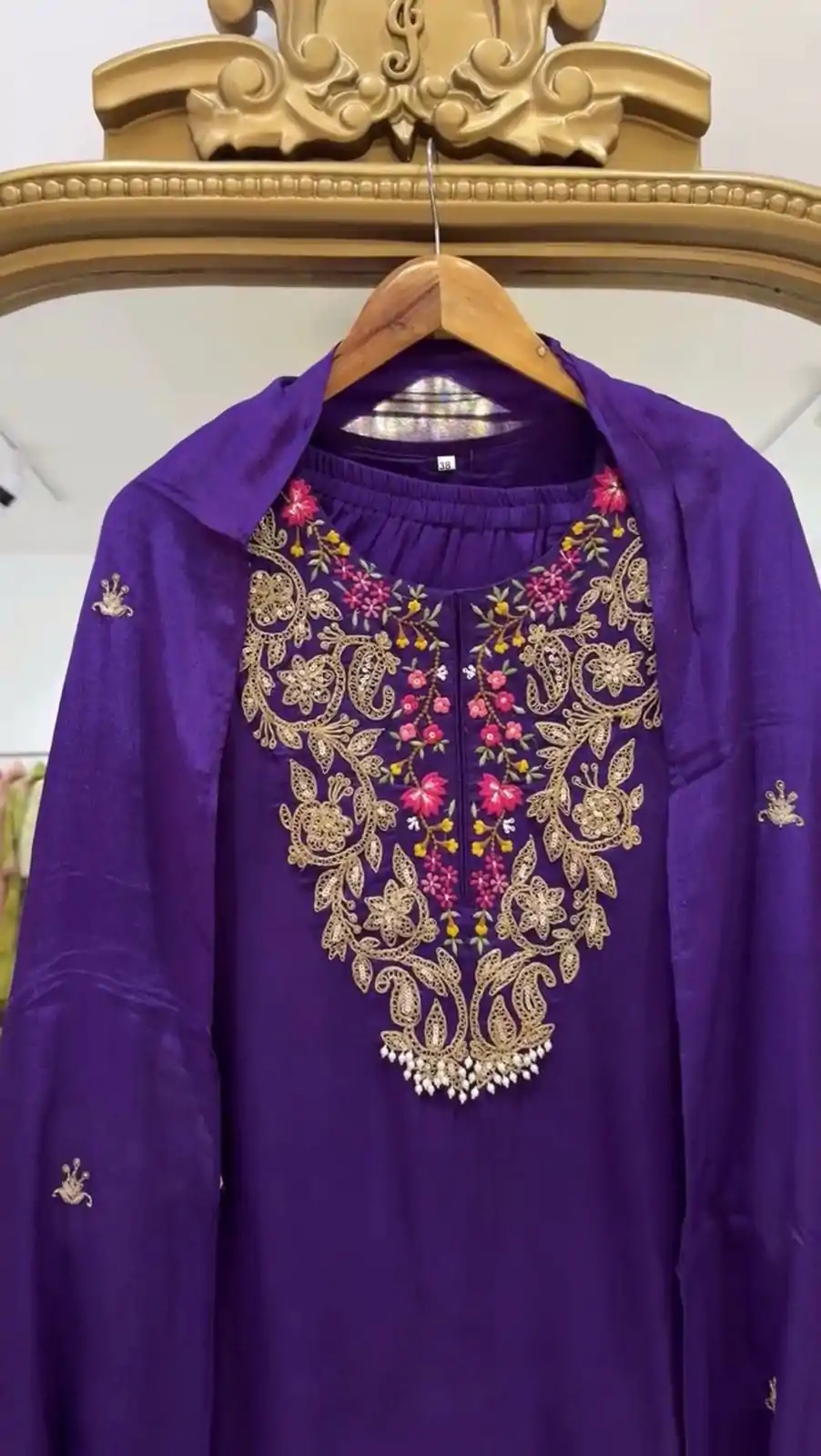 ZSR 3108 Violet Faux Georgette With 5mm Embroidery Sequence Work Salwar Suit Casual, Wedding, Party, Festive, Events Etc.4-6 Working Days@ 1899/-only | Jump Suits, Casual Suits, Creative suits, Designer Suits, Palazzo Suits, Party Wear Suits, Patiala Suits, Salwar suit, Straight Suits