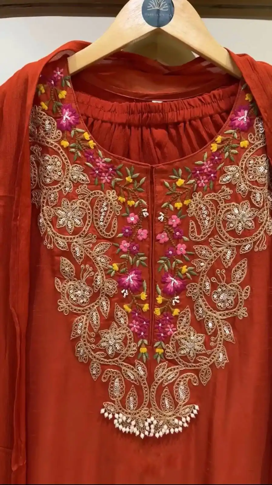 ZSR 3108 Orange Faux Georgette With 5mm Embroidery Sequence Work Salwar Suit Casual, Wedding, Party, Festive, Events Etc.4-6 Working Days@ 1899/-only | Jump Suits, Casual Suits, Creative suits, Designer Suits, Palazzo Suits, Party Wear Suits, Patiala Suits, Salwar suit, Straight Suits