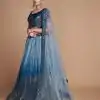 RC 266 Navy Blue Color Chinon Embroidery and Sequins Lehenga Choli Wedding, Party, Festive, Events Etc. Delivery 4-6 Working Days Rs 2399 | Bollywood Lehenga, Creative Lehenga, Designer Lehenga, Embroidered Lehenga, Lehenga, Party Wear Lehenga