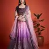 RC 266 Purple Color Chinon Embroidery and Sequins Lehenga Choli Wedding, Party, Festive, Events Etc. Delivery 4-6 Working Days Rs 2399 | Bollywood Lehenga, Creative Lehenga, Designer Lehenga, Embroidered Lehenga, Lehenga, Party Wear Lehenga