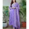 MF 1002 Purple rayon cotton with embroidery work Salwar Suit  Casual, Wedding, Party, Festive, Events Etc.4-6 Working Days@ 1449/-only | Jump Suits, Casual Suits, Creative suits, Designer Suits, Palazzo Suits, Party Wear Suits, Patiala Suits, Salwar suit, Straight Suits