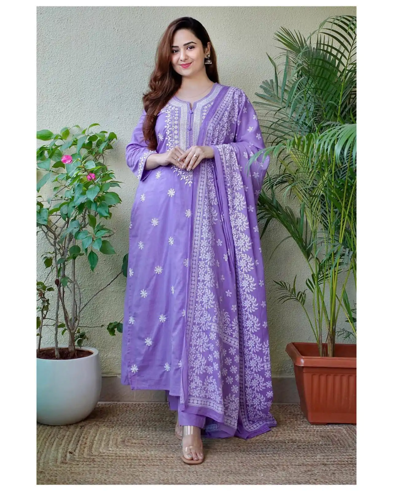 MF 1002 Purple rayon cotton with embroidery work Salwar Suit  Casual, Wedding, Party, Festive, Events Etc.4-6 Working Days@ 1449/-only | Jump Suits, Casual Suits, Creative suits, Designer Suits, Palazzo Suits, Party Wear Suits, Patiala Suits, Salwar suit, Straight Suits