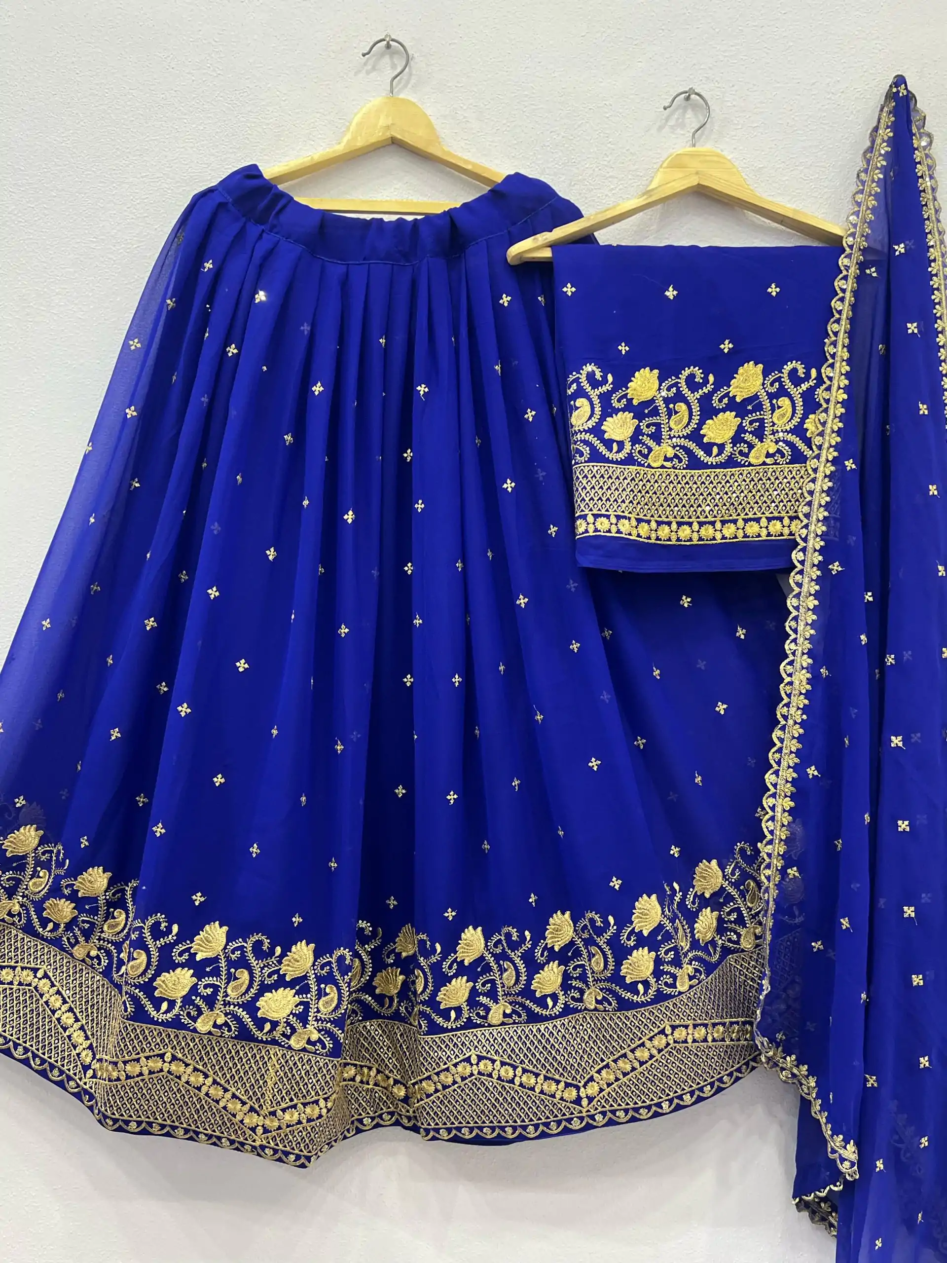 RC 269 Royal Blue Color Georgette Embroidery And Sequins Work Lehenga Choli Wedding, Party, Festive, Events Etc. Delivery 4-6 Working Days Rs 1999 | Bollywood Lehenga, Creative Lehenga, Designer Lehenga, Embroidered Lehenga, Lehenga, Party Wear Lehenga