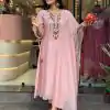 MF 748 Peach Color Chanderi Silk With Mirror Work Embroidery Salwar Suit Casual, Wedding, Party, Festive, Events Etc.4-6 Working Days@ 1599/-only | Jump Suits, Casual Suits, Creative suits, Designer Suits, Palazzo Suits, Party Wear Suits, Patiala Suits, Salwar suit, Straight Suits