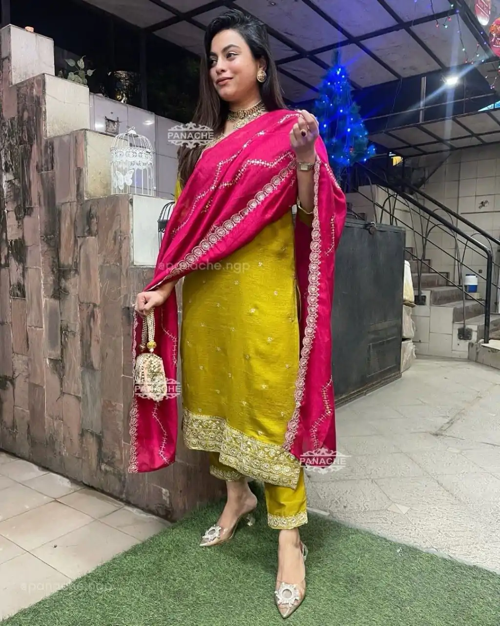 BE G82 Mahandi Chinon With Embroidery Work Salwar Suit Casual, Wedding, Party, Festive, Events Etc.4-6 Working Days@1849/-only | Jump Suits, Casual Suits, Creative suits, Designer Suits, Palazzo Suits, Party Wear Suits, Patiala Suits, Salwar suit, Straight Suits