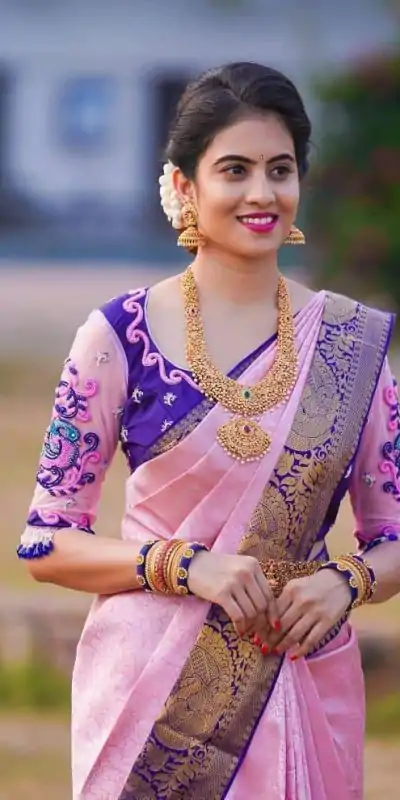 KP 3057 Pink Color Soft Lichi Silk Jacquard Work On All Over Saree Casual, Wedding, Festive, Events . Expected Delivery  4-6 Working Days @1599/- only                                                                                                                                             | Bollywood Sarees, Creative Sarees, Designer Sarees, Embroidered Sarees, Ethnic Saree, Modern Digital sarees, Party Wear Sarees, Sarees