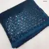 DF 3427 Dark Blue Color Georgette Dual Sequins 3MM & 5MM Embroidery Sequins Work Saree Wedding, Festive, Events . Expected Delivery  4-6 Working Days @1799/- | Bollywood Sarees, Creative Sarees, Designer Sarees, Embroidered Sarees, Ethnic Saree, Modern Digital sarees, Party Wear Sarees, Sarees
