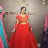 PC 333 Red Color Fox Georgette Embroidery Thread Work With Hand Pasting Mirror Lehenga Choli Wedding, Party, Festive, Events Delivery 4-6 Working Days @2129 | Bollywood Lehenga, Creative Lehenga, Designer Lehenga, Embroidered Lehenga, Lehenga, Party Wear Lehenga