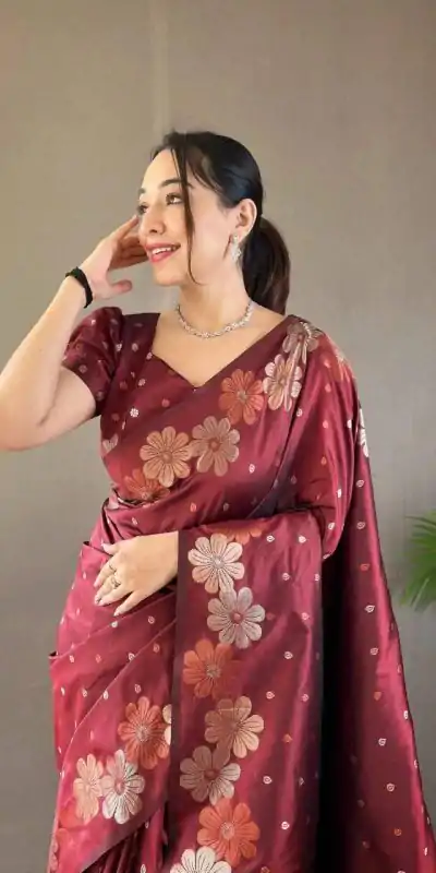MS 482 Red Color Soft Litchi Silk Kubera Pattu Saree Casual, Wedding, Festive, Events . Expected Delivery  4-6 Working Days @1249/- only                                                                                                                                           | Bollywood Sarees, Creative Sarees, Designer Sarees, Embroidered Sarees, Ethnic Saree, Modern Digital sarees, Party Wear Sarees, Sarees