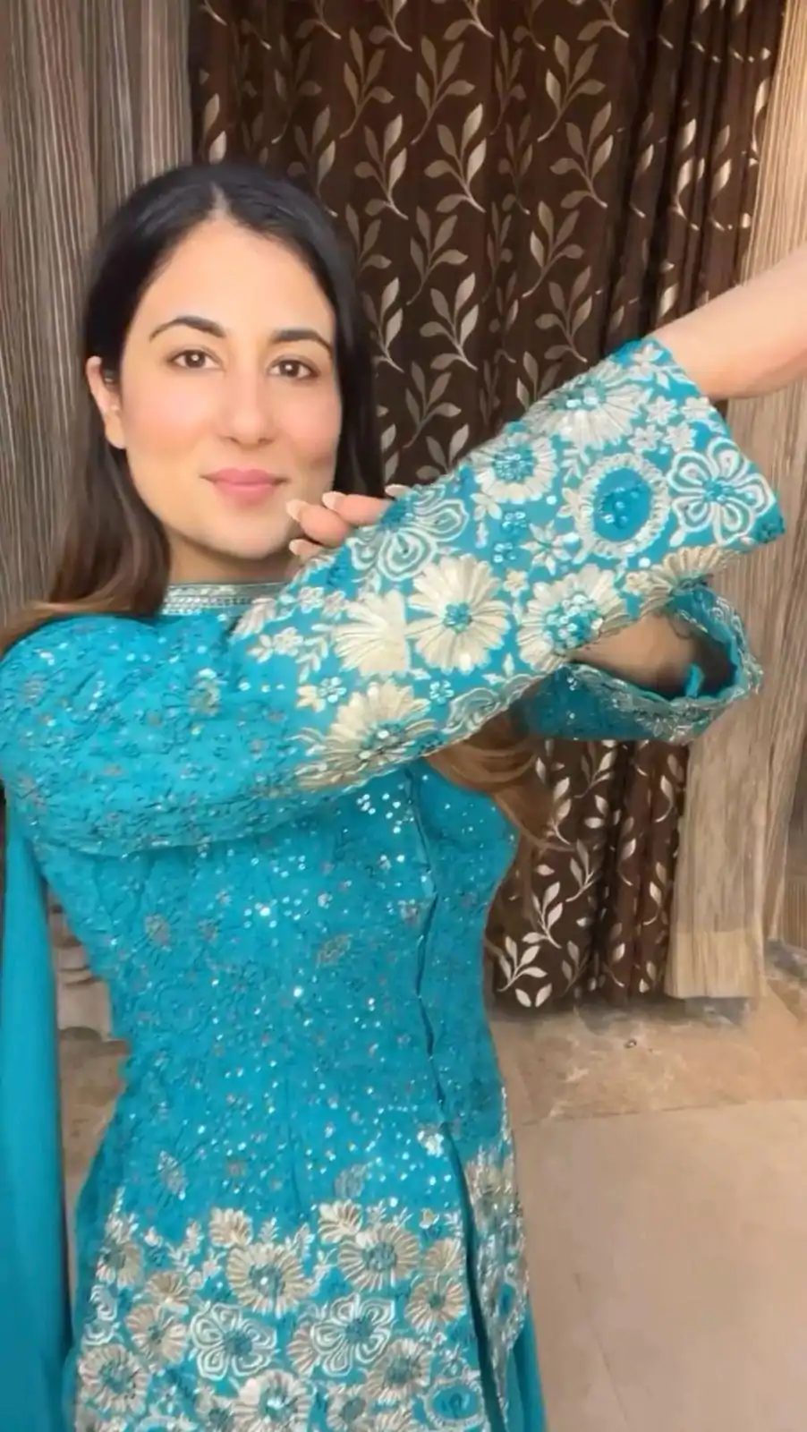 LG 1925 Blue Color georgette Sequence Embroidery Work Salwar Suit Casual, Wedding, Party, Festive, Events Etc.4-6 Working Days@ 1999/-only | Jump Suits, Casual Suits, Creative suits, Designer Suits, Palazzo Suits, Party Wear Suits, Patiala Suits, Salwar suit, Straight Suits