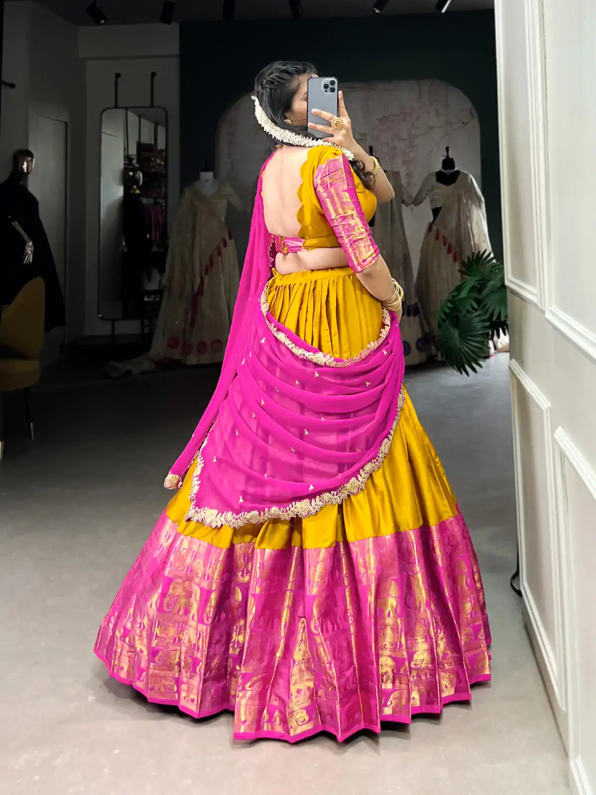 LNB 2032 Mustad Color Narayan Pattu Zari Weaving Work Lehenga Choli Casual, Wedding, Party, Festive, Events Etc.4-6 Working Days@ 1999/-only | Bollywood Lehenga, Creative Lehenga, Designer Lehenga, Embroidered Lehenga, Lehenga, Party Wear Lehenga