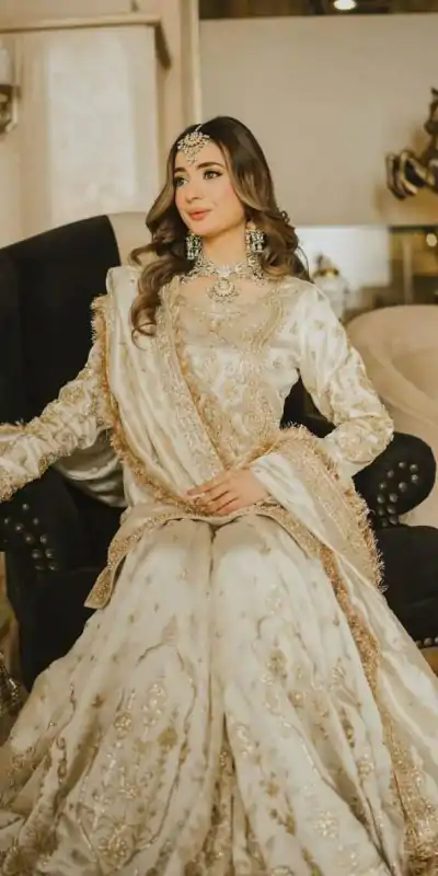 VLM 270 Half White Color Chinon Silk Embroidery Work Salwar Suit Casual, Wedding, Festive, Events . Expected Delivery  4-6 Working Days @2299/- only      | Jump Suits, Casual Suits, Creative suits, Designer Suits, Palazzo Suits, Party Wear Suits, Patiala Suits, Salwar suit, Straight Suits