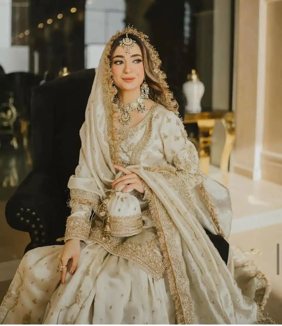 VLM 270 Half White Color Chinon Silk Embroidery Work Salwar Suit Casual, Wedding, Festive, Events . Expected Delivery  4-6 Working Days @2299/- only      | Jump Suits, Casual Suits, Creative suits, Designer Suits, Palazzo Suits, Party Wear Suits, Patiala Suits, Salwar suit, Straight Suits