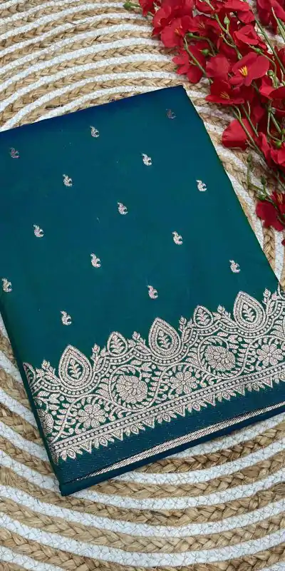 MB 1131 Peacock Blue Color Banarasi Silk Zari Weaving Rich Pallu Saree Casual, Wedding, Festive, Events . Expected Delivery  4-6 Working Days @1899/- only                                                                                                                                             | Bollywood Sarees, Creative Sarees, Designer Sarees, Embroidered Sarees, Ethnic Saree, Modern Digital sarees, Party Wear Sarees, Sarees