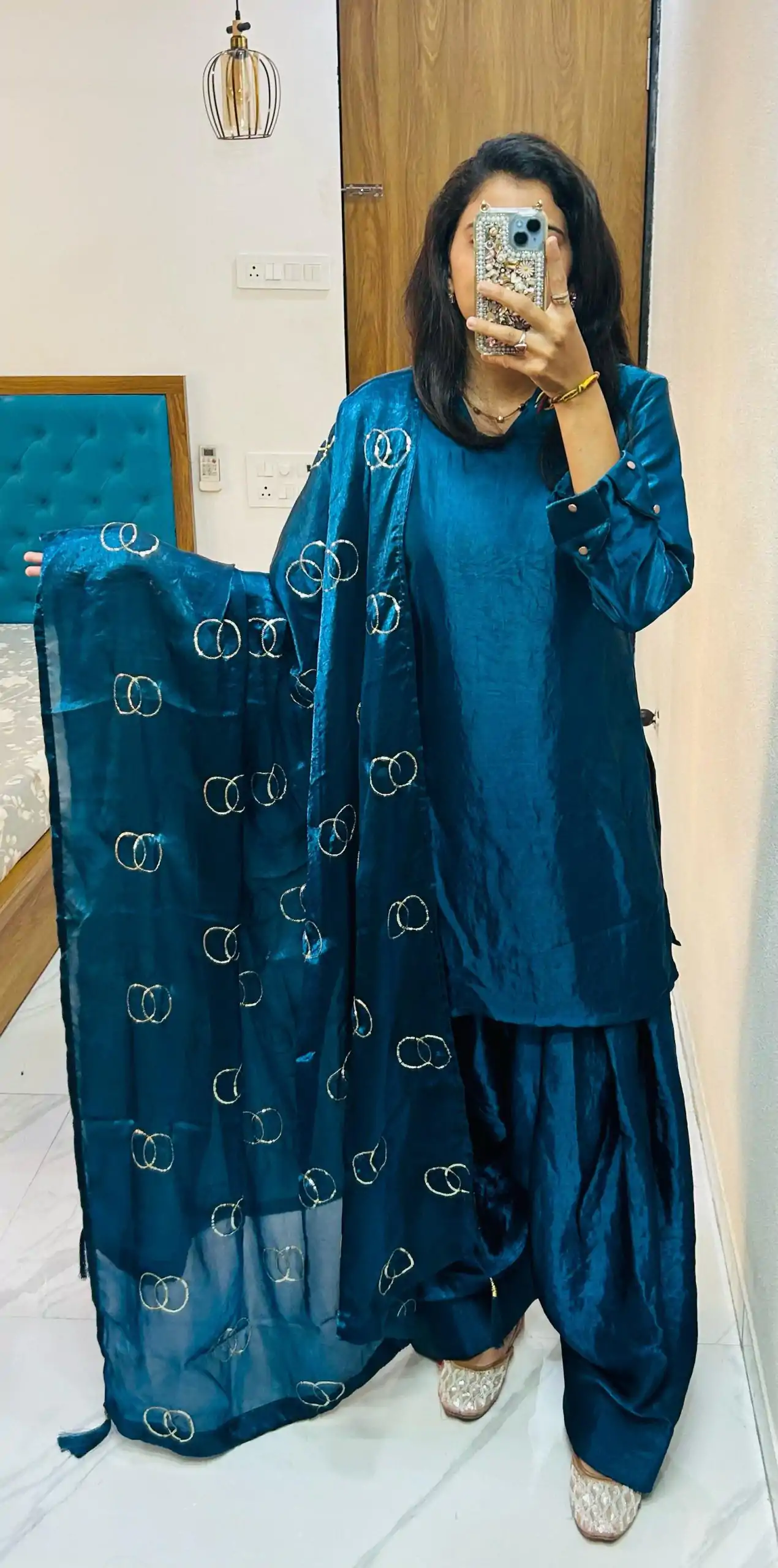 BE 341 Rama Blue Color Fendi Silk Salwar Suit Casual, Wedding, Festive, Events . Expected Delivery  4-6 Working Days @1849/- only      | Jump Suits, Casual Suits, Creative suits, Designer Suits, Palazzo Suits, Party Wear Suits, Patiala Suits, Salwar suit, Straight Suits