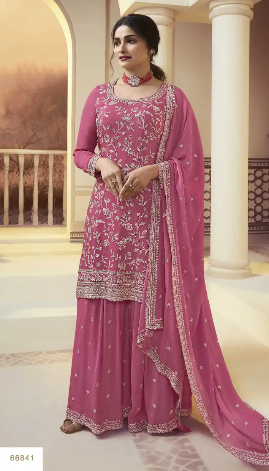 FC 66841 Pink Color Chinon Embroidery Multi Work Salwar Suit Casual, Wedding, Party, Festive, Events Etc.4-6 Working Days@ 2299/-only | Jump Suits, Casual Suits, Creative suits, Designer Suits, Palazzo Suits, Party Wear Suits, Patiala Suits, Salwar suit, Straight Suits