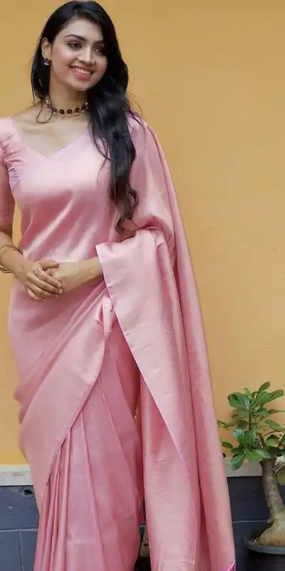 KP 4074 Pink  Color Lichi Silk Jacquard Work On All Over Saree Casual, Wedding, Festive, Events . Expected Delivery  4-6 Working Days @1399/- only                                                                                                                                           | Bollywood Sarees, Creative Sarees, Designer Sarees, Embroidered Sarees, Ethnic Saree, Modern Digital sarees, Party Wear Sarees, Sarees