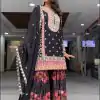 KF 1680 Black Color Georgette Sequences Work Salwar Suit Casual, Wedding, Festive, Events . Expected Delivery  4-6 Working Days @2199/- only      | Jump Suits, Casual Suits, Creative suits, Designer Suits, Palazzo Suits, Party Wear Suits, Patiala Suits, Salwar suit, Straight Suits