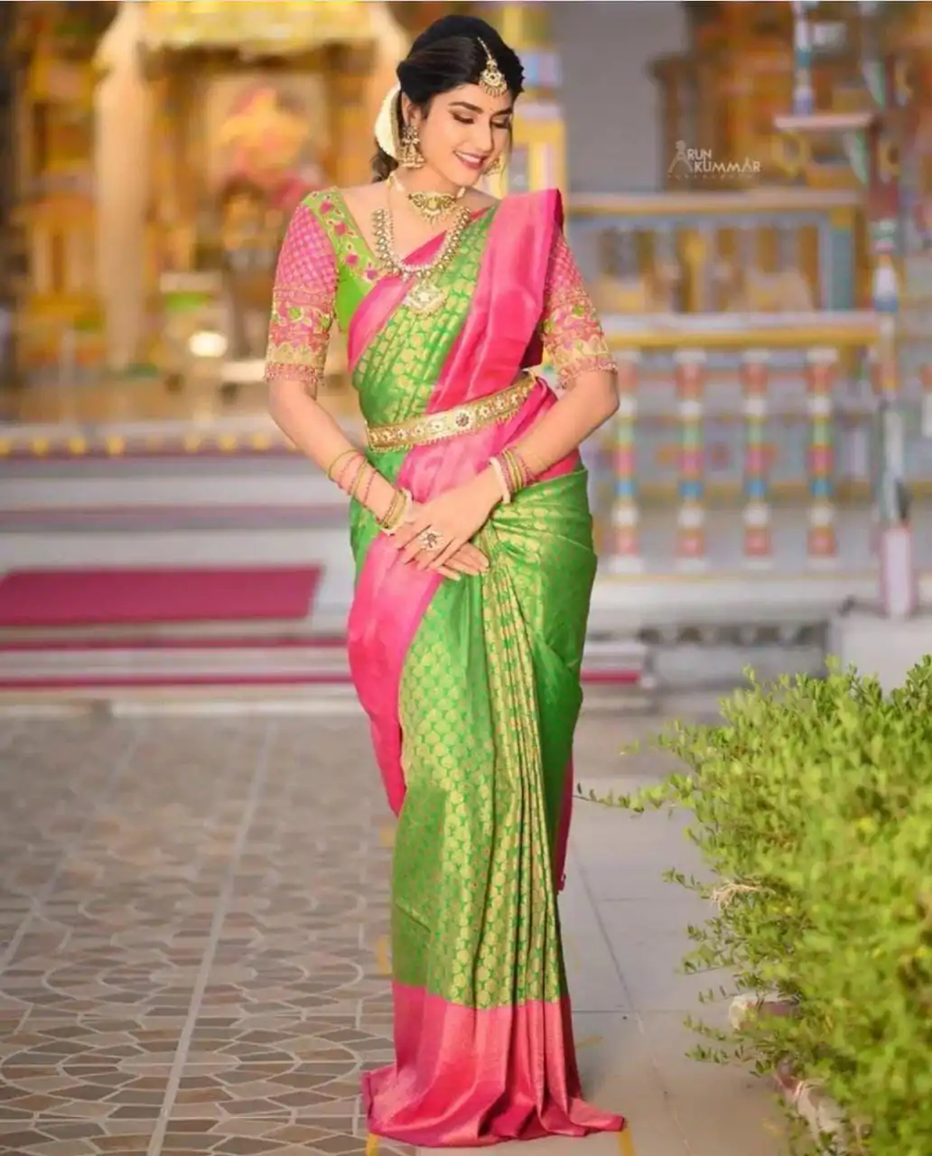 KP 5048 Green Color Soft Litchi Silk jacquard Work On All Over Saree Casual, Wedding, Festive, Events . Expected Delivery  4-6 Working Days @1449/- only                                                                                                                                             | Bollywood Sarees, Creative Sarees, Designer Sarees, Embroidered Sarees, Ethnic Saree, Modern Digital sarees, Party Wear Sarees, Sarees