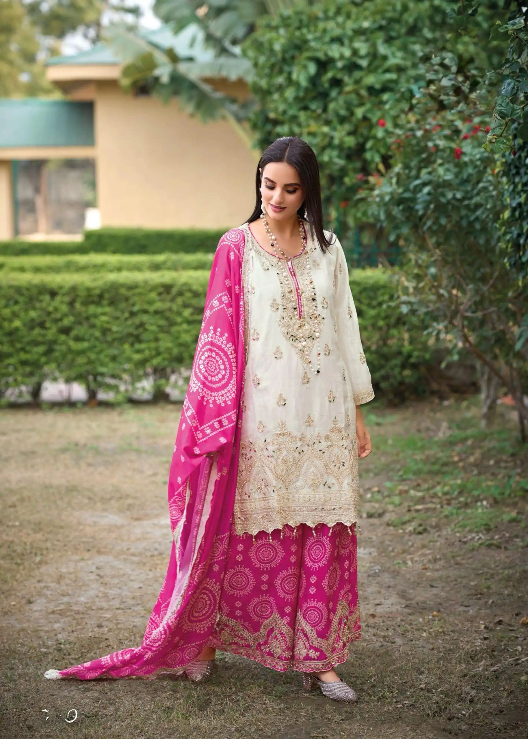 KF 1679 Pink Color Chinon Sequence Mirror Hand Work Salwar Suit Casual, Wedding, Festive, Events . Expected Delivery  4-6 Working Days @2299/- only      | Jump Suits, Casual Suits, Creative suits, Designer Suits, Palazzo Suits, Party Wear Suits, Patiala Suits, Salwar suit, Straight Suits