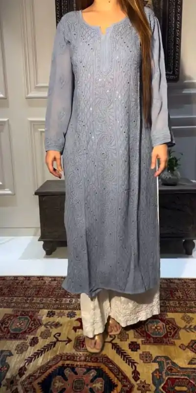 BE 336 Grey Color Rayon Embroidery Foil Thread Work Salwar Suit Casual, Wedding, Festive, Events . Expected Delivery  4-6 Working Days @1849/- only      | Jump Suits, Casual Suits, Creative suits, Designer Suits, Palazzo Suits, Party Wear Suits, Patiala Suits, Salwar suit, Straight Suits