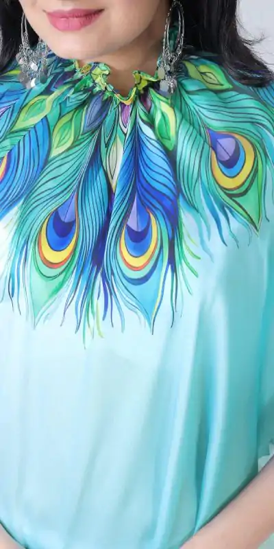 ST 1102 Blue White Color Japan Satin Digital Print Work Saree Casual, Wedding, Festive, Events . Expected Delivery  4-6 Working Days @1849/- only      | Bollywood Sarees, Creative Sarees, Designer Sarees, Embroidered Sarees, Ethnic Saree, Modern Digital sarees, Party Wear Sarees, Sarees