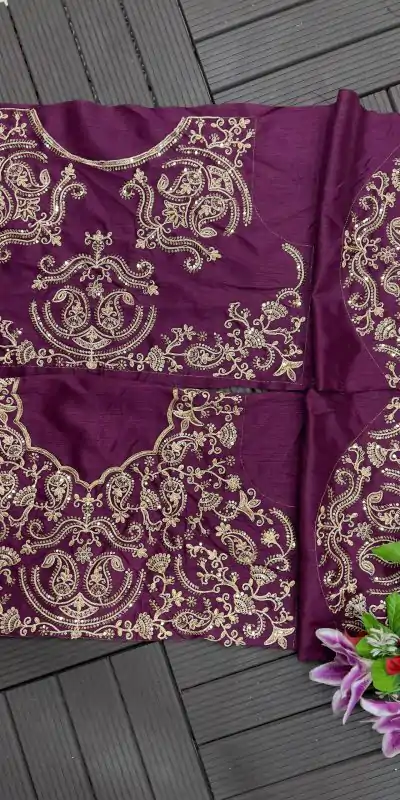 BT 421 Purple Color Soft Organza Silk Thread Sequence Work Saree Casual, Wedding, Festive, Events . Expected Delivery  4-6 Working Days @1949/- only                                                                                                                                             | Bollywood Sarees, Creative Sarees, Designer Sarees, Embroidered Sarees, Ethnic Saree, Modern Digital sarees, Party Wear Sarees, Sarees