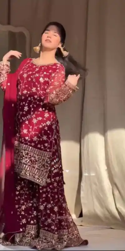 RTC 5858 Red Color Georgette Thread 9mm Sequence Salwar Suit Casual, Wedding, Festive, Events . Expected Delivery  4-6 Working Days @2349/- only      | Jump Suits, Casual Suits, Creative suits, Designer Suits, Palazzo Suits, Party Wear Suits, Patiala Suits, Salwar suit, Straight Suits