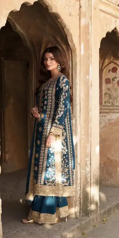 ZF 415 Navy Blue Color Georgette Sequence Work Salwar Suit Casual, Wedding, Festive, Events . Expected Delivery  4-6 Working Days @2149/- only      | Jump Suits, Casual Suits, Creative suits, Designer Suits, Palazzo Suits, Party Wear Suits, Patiala Suits, Salwar suit, Straight Suits